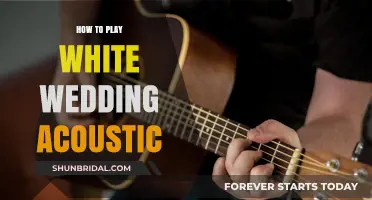 Mastering White Wedding: Acoustic Guitar Tutorial for Beginners