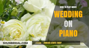 Mastering White Wedding: A Step-by-Step Piano Tutorial for Beginners