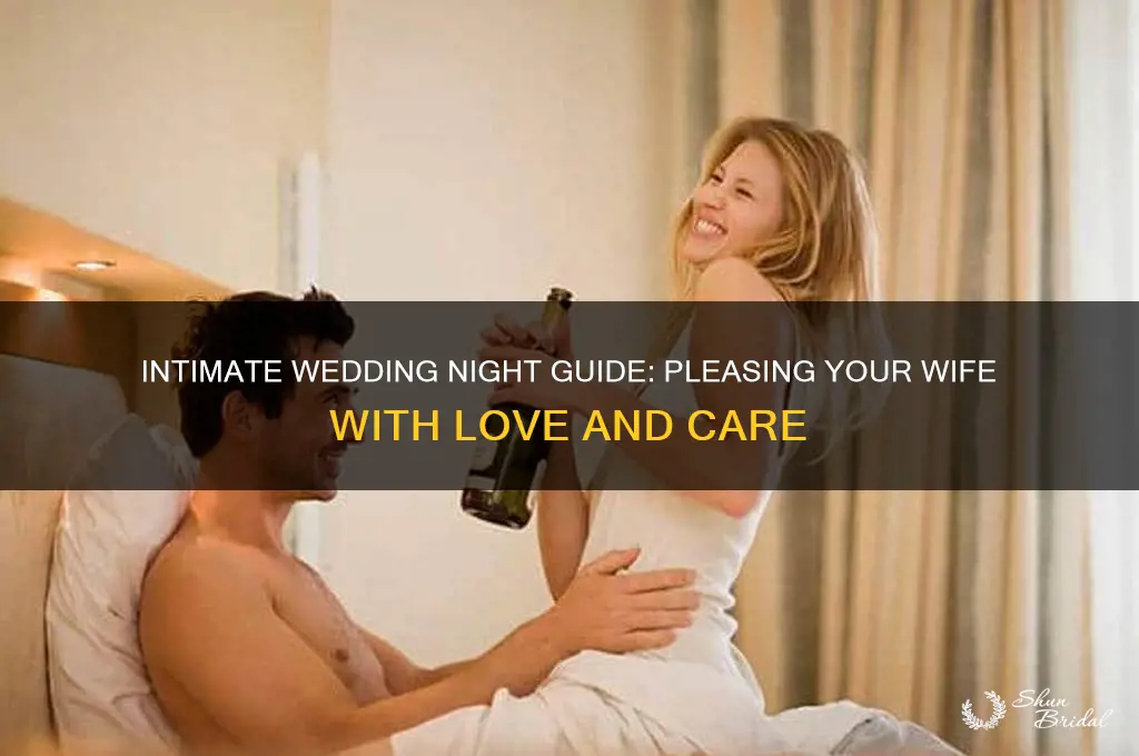 how to pleasure my wife on wedding night