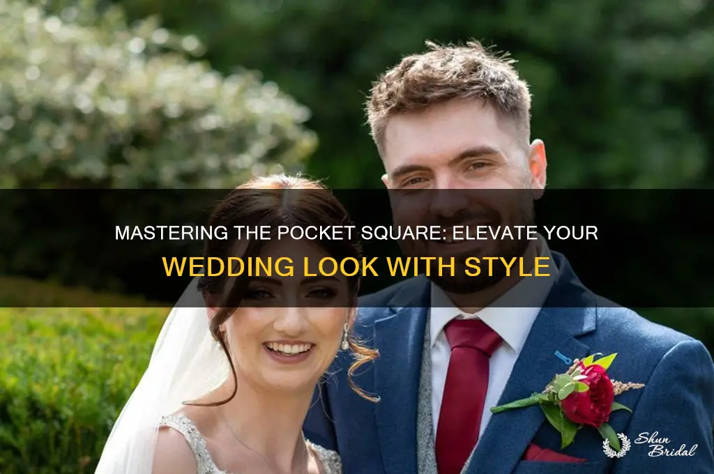 how to pocket square wedding