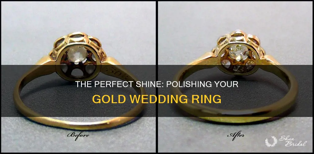 how to polish a gold wedding ring