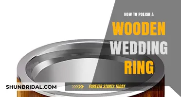 The Perfect Shine: Polishing Your Wooden Wedding Ring