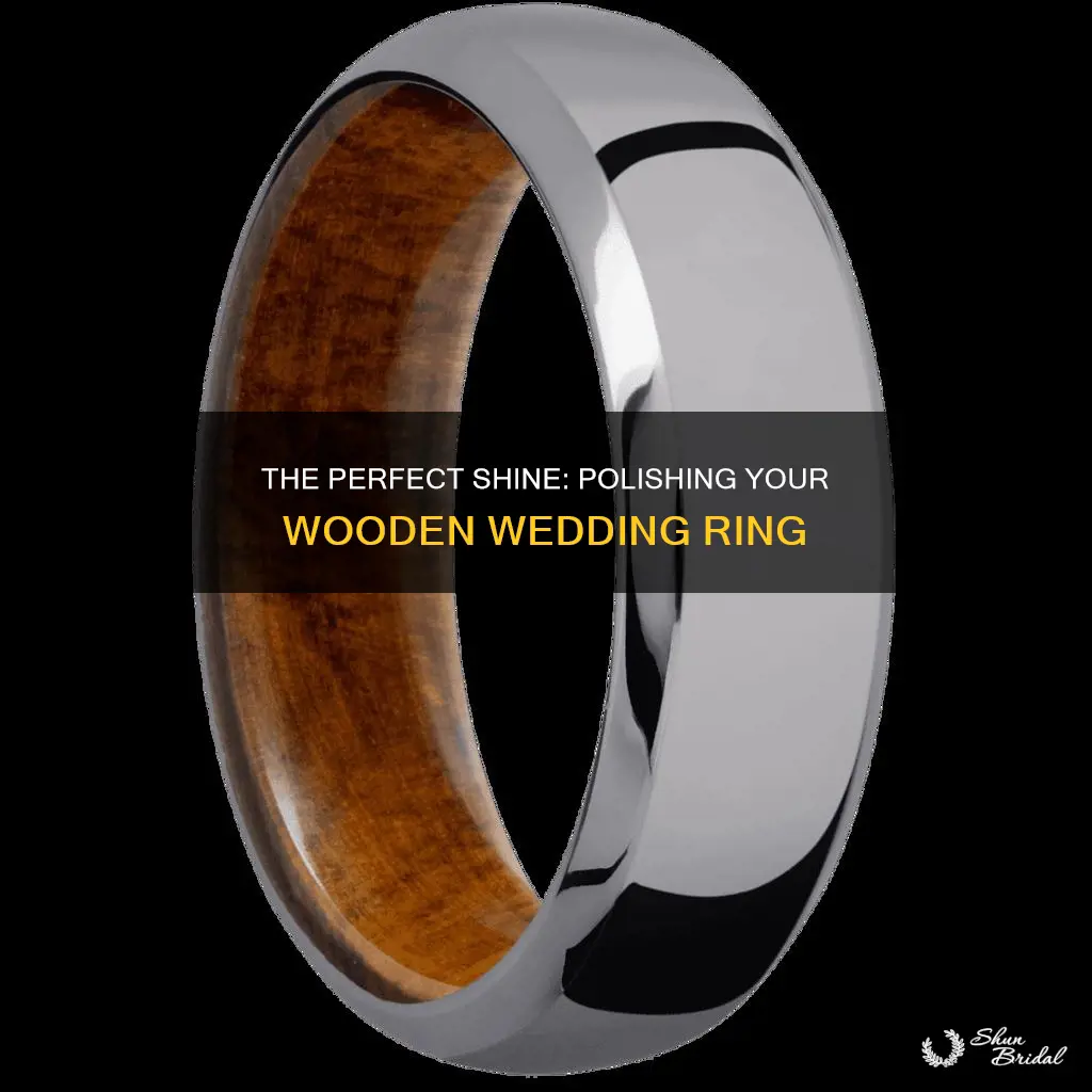 how to polish a wooden wedding ring