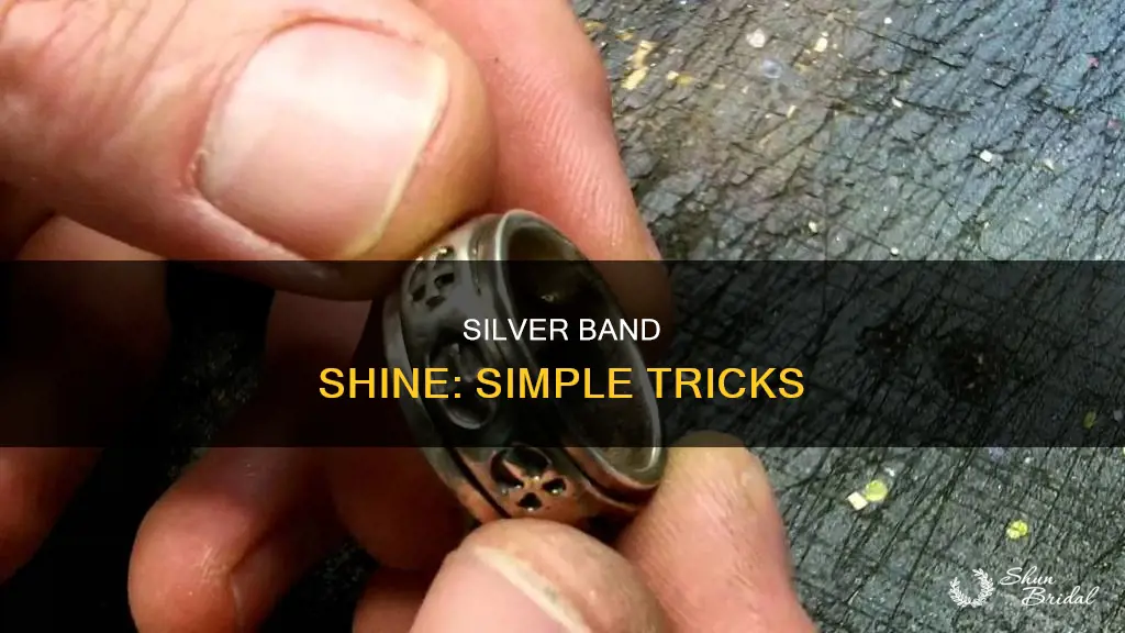 how to polish silver wedding band