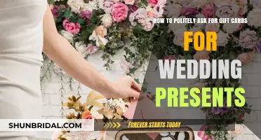 Thoughtful Wedding Gift Ideas: How to Request Gift Cards Graciously
