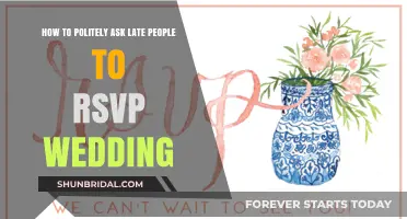 Gracefully Reminding Late RSVP Guests for Your Wedding: A Polite Guide