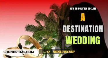 Gracefully Declining a Destination Wedding: Tips for Polite Refusals