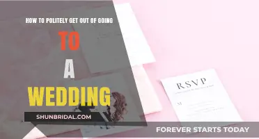 Graceful Declines: How to Politely Skip a Wedding Invitation