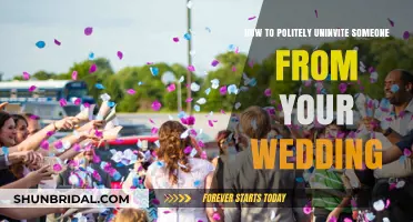 Gracefully Navigating Wedding Guest List Changes: Uninviting with Tact and Kindness