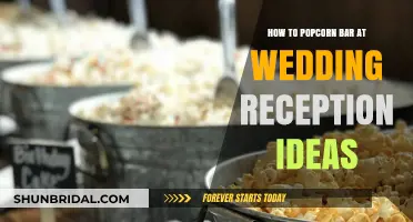 Creative Popcorn Bar Ideas for Your Wedding Reception