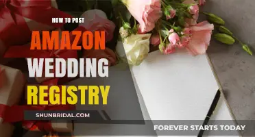 Creating an Amazon Wedding Registry: A Step-by-Step Guide