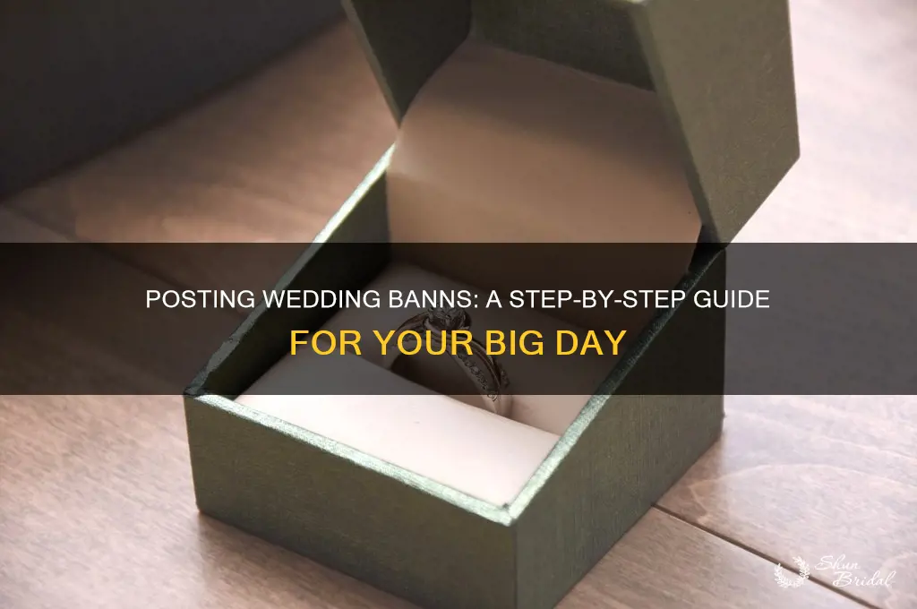 how to post wedding banns