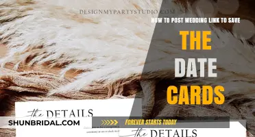 Creative Ways to Share Your Wedding Website on Save the Date Cards