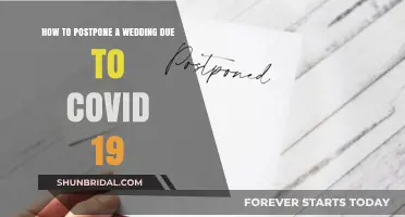 Postponing Your Wedding: Navigating COVID-19 Challenges with Grace and Ease