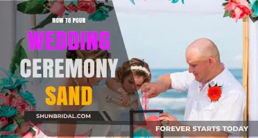 Elegant Sand Ceremony Guide: Pouring Unity Sand at Your Wedding