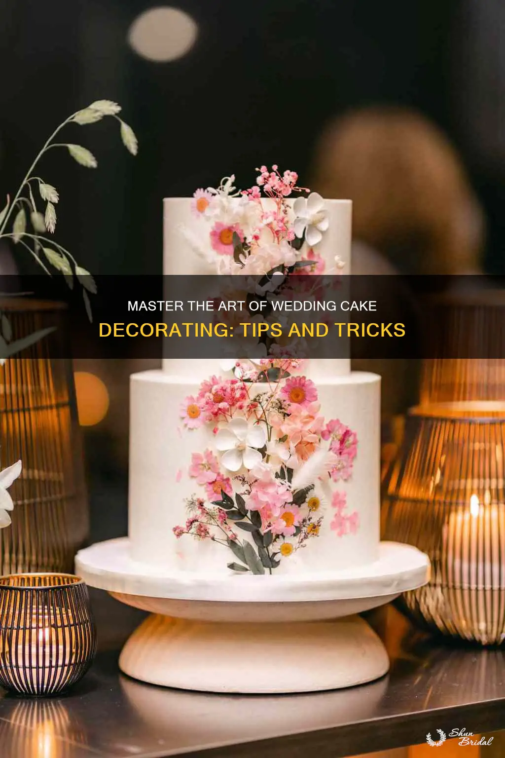 how to practice wedding cake decorating