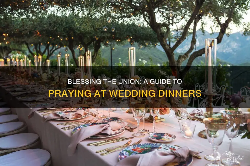 how to pray for a wedding dinner