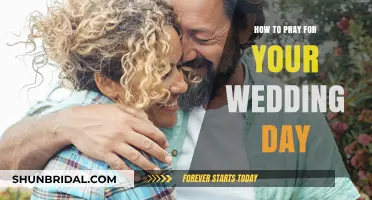 Praying for Your Wedding Day: A Spiritual Guide to Peace and Joy