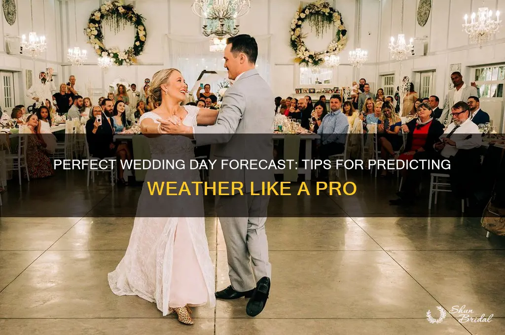 how to predict weather for wedding