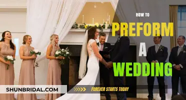 Mastering the Art of Officiating: A Step-by-Step Guide to Performing a Wedding
