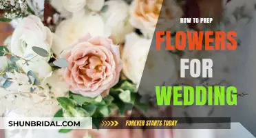 Prepping Flowers for Your Wedding: A Step-by-Step Guide