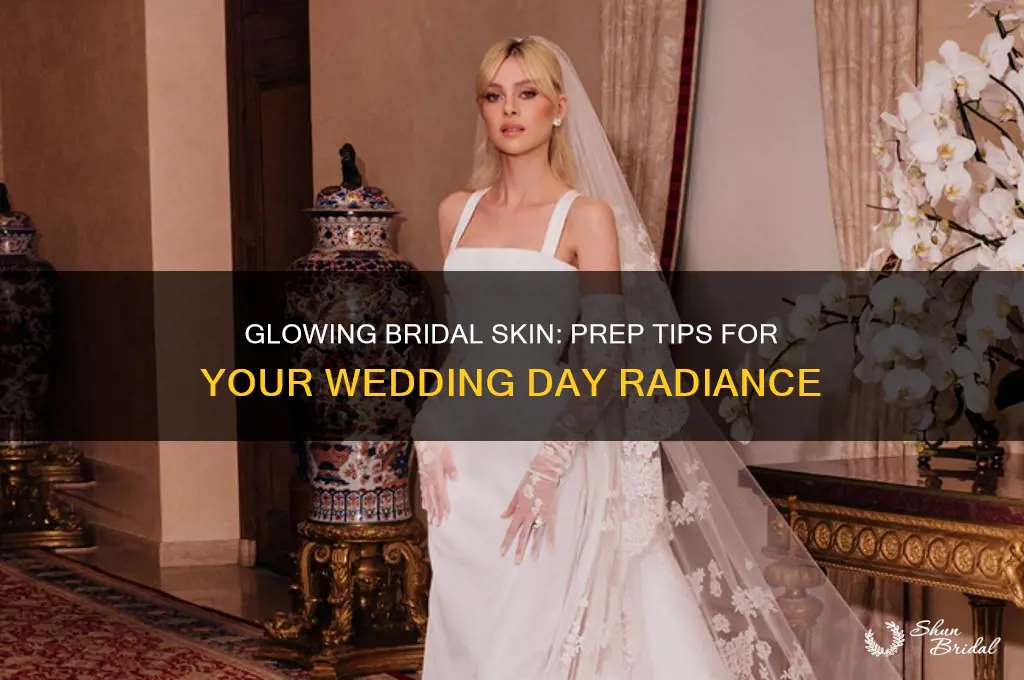 how to prep skin for wedding day