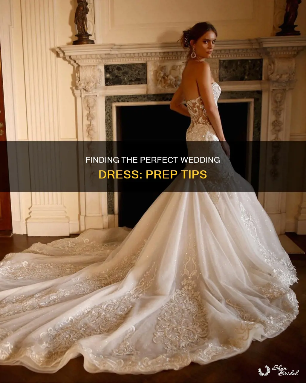 how to prep to try on wedding dresses