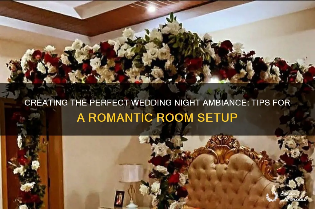 how to prepare a room for wedding night