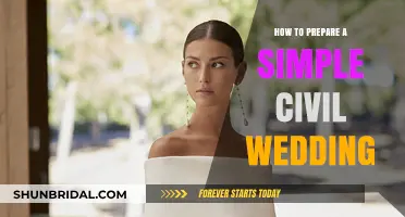 Simple Civil Wedding Guide: Planning Your Intimate Celebration Effortlessly