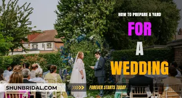 Transform Your Yard: A Step-by-Step Guide to Wedding Prep