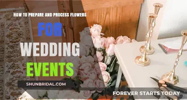 Preparing Wedding Flowers: A Step-by-Step Guide