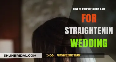 Perfectly Straight Wedding Curls: Prep Tips for Flawless Bridal Hair