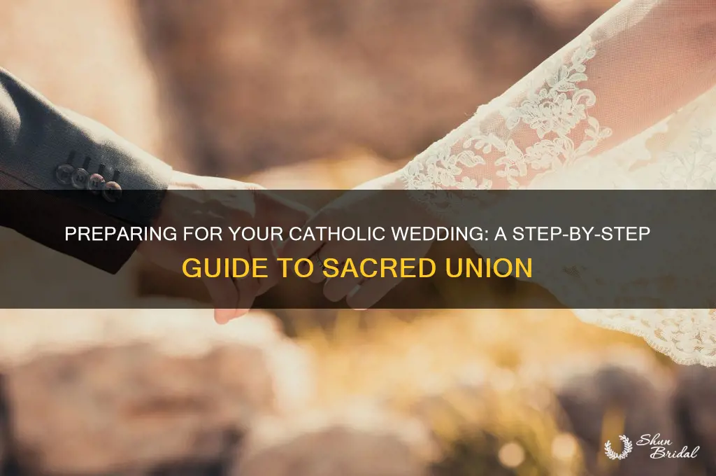how to prepare for a catholic wedding