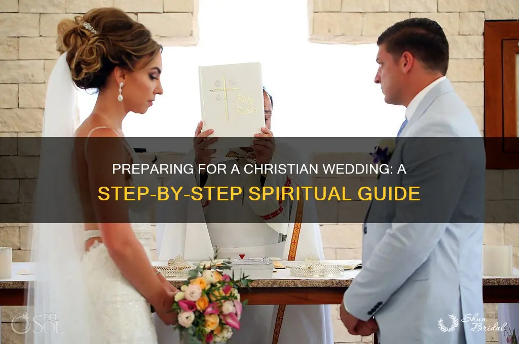 how to prepare for a christian wedding