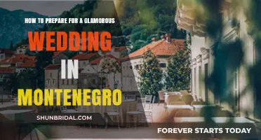 Glamorous Montenegro Wedding: Your Ultimate Preparation Guide for a Dream Celebration