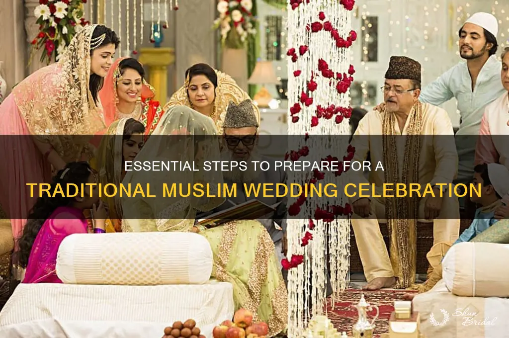 how to prepare for a muslim wedding