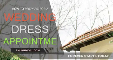 The Perfect Wedding Dress: Preparing for Your Appointment