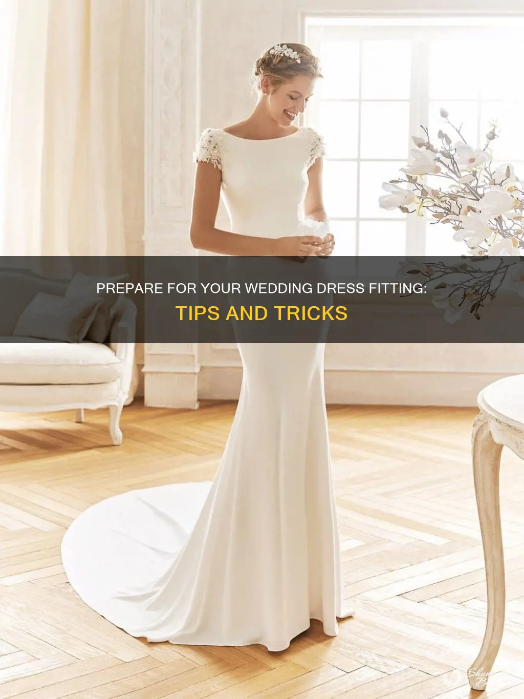 how to prepare for a wedding dress fitting