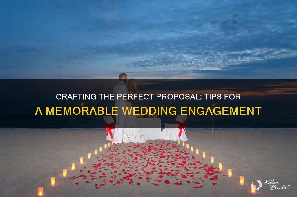 how to prepare for a wedding proposal