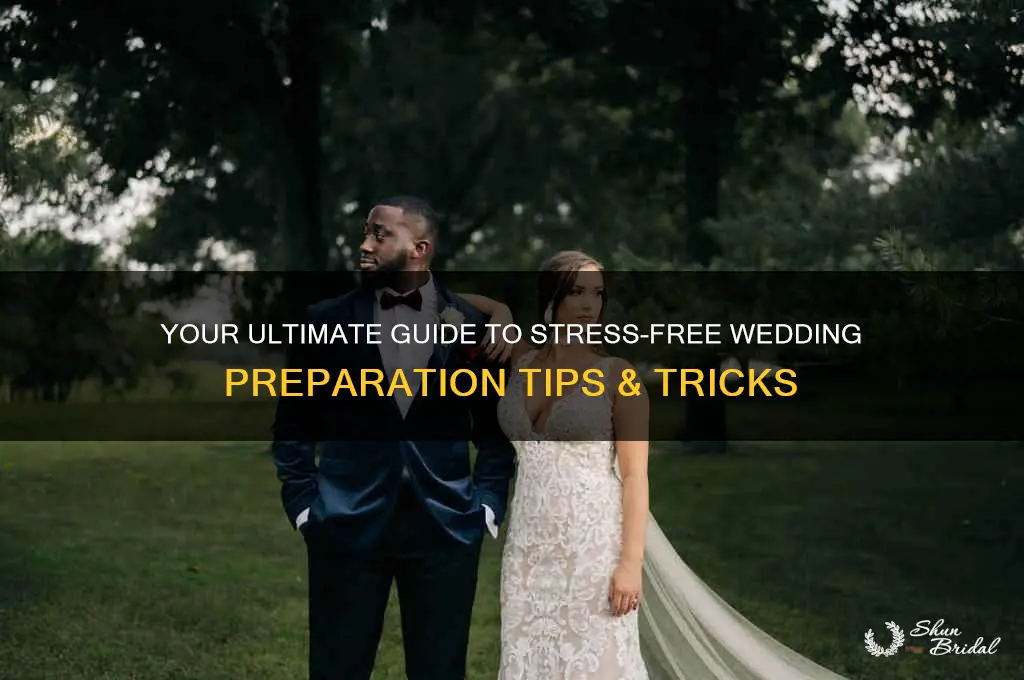 how to prepare for a wedding