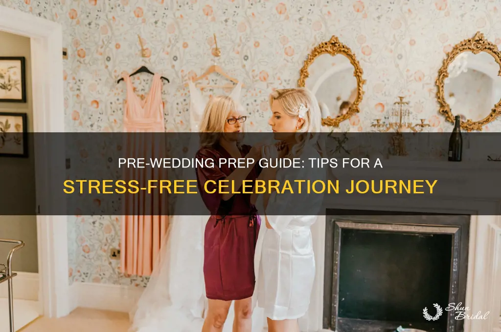 how to prepare for pre wedding