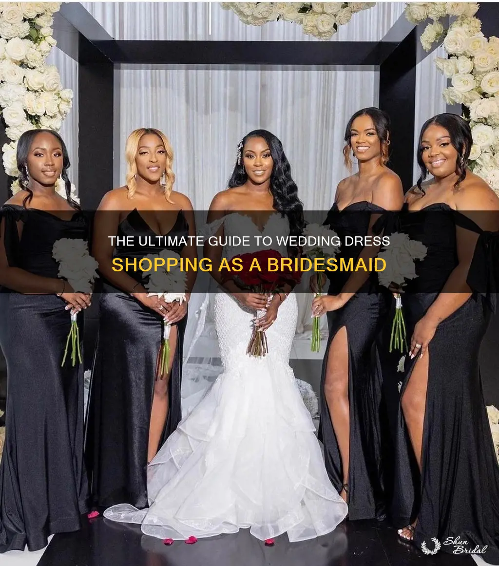 how to prepare for wedding dress shopping as bridesmaid