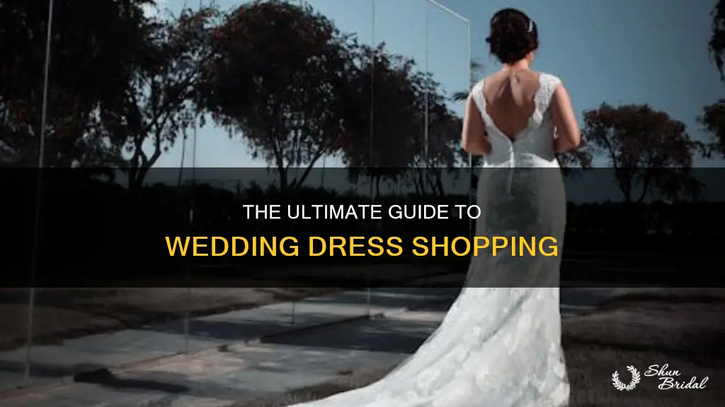 how to prepare for wedding dress shopping