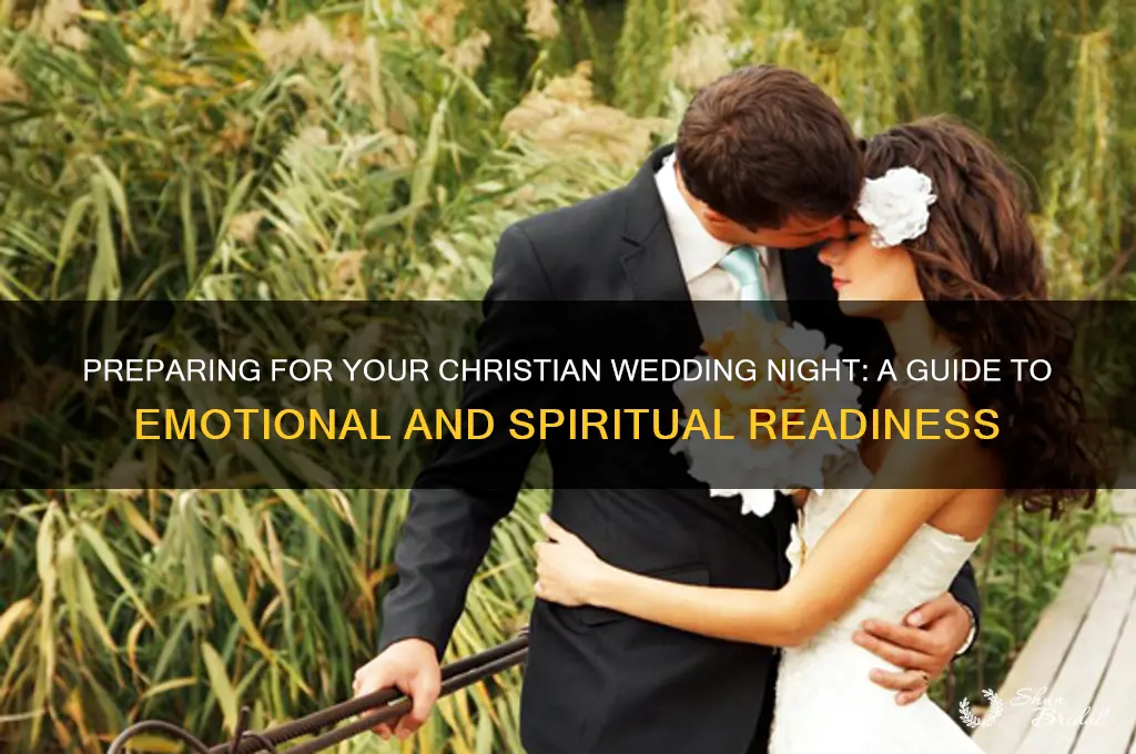 how to prepare for wedding night christian