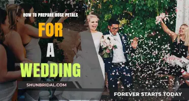 Elegant Rose Petals Preparation Guide for Your Dream Wedding