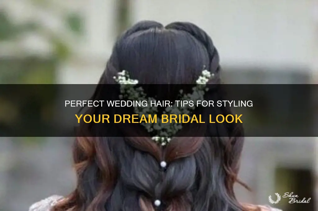 how to prepare wedding hair