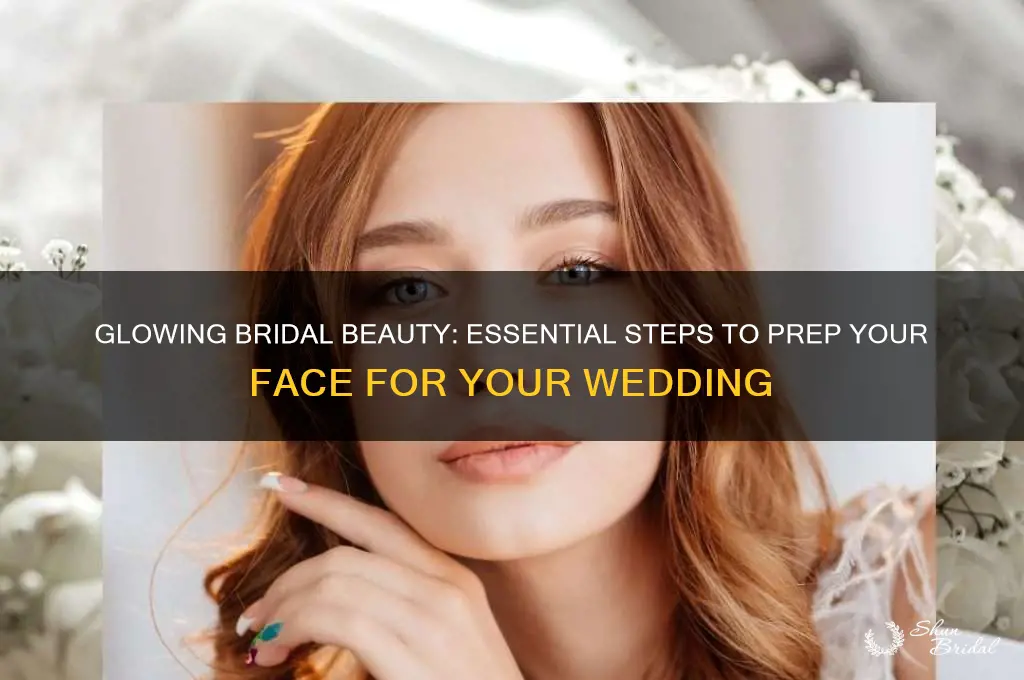 how to prepare your face for wedding