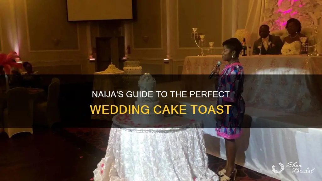 how to present a wedding cake speech in nigeria