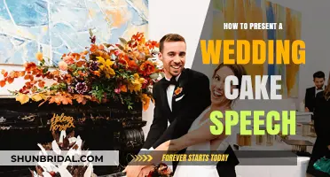 Mastering the Art of Wedding Cake Speech Delivery