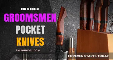 Elegant Groomsmen Gift Ideas: Presenting Pocket Knives with Style and Thoughtfulness